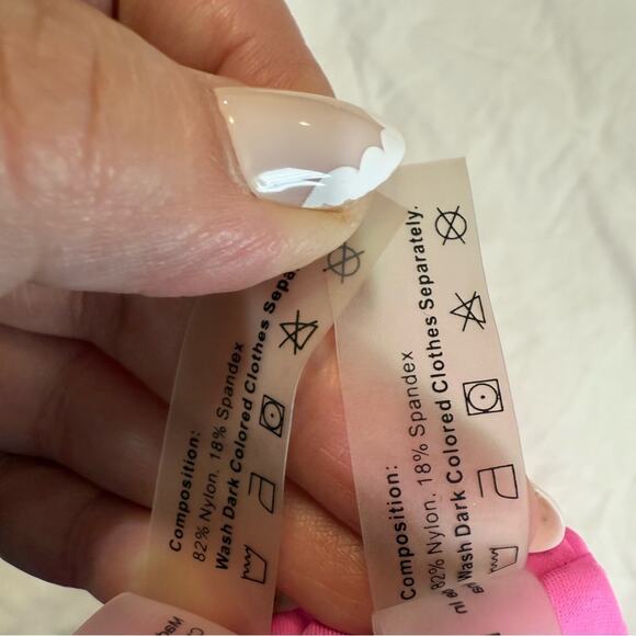 Zaful Pink Sporty Bikini with Cross-Back Design US 6 - Picture 3 of 6